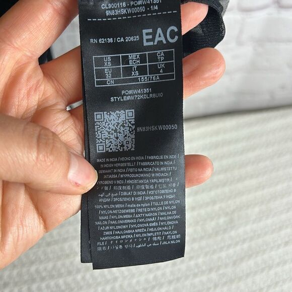 GUESS Floral Embroidered Jimena Tropic Mesh Dress - Picture 9 of 11